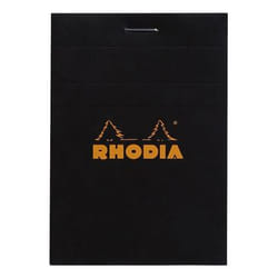 Rhodia 112009C writing notebook A7 80 sheets Black