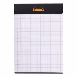 Rhodia 112009C writing notebook A7 80 sheets Black