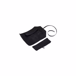 TOUCH 116129C - 2-in-1 Black Roll Case Storage for Pencils, Brushes and Drawing Tools - Dimensions 32x23 cm - Removable