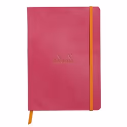 Rhodia 117412C, Monochromatic, Berry, A5, 80 sheets, 90 g/m², Lined paper