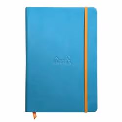 Rhodia 118747C, Monochromatic, Turquoise, A5, 96 sheets, 90 g/m², Lined paper