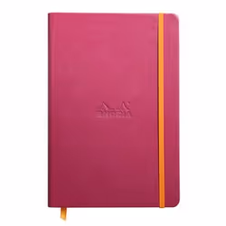 Rhodia 118752C, Monochromatic, Berry, A5, 96 sheets, 90 g/m², Lined paper