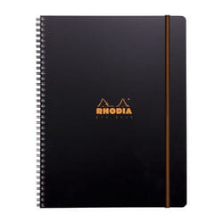 Rhodia 119930C writing notebook A4+ 80 sheets Black