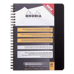Rhodia 119941C writing notebook A5+ 80 sheets Black