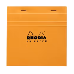 Rhodia 148200C, Image, Orange, 80 sheets, Squared paper, Soft frontcover & hard backcover, Universal
