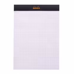 Rhodia 162009C writing notebook A5 80 sheets Black