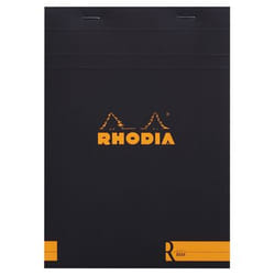 Rhodia N°16 writing notebook A5 70 sheets Black