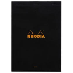 Rhodia 180009C writing notebook A4 80 sheets Black