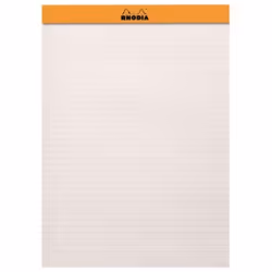 Rhodia N°18 writing notebook A4 70 sheets Black