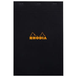 Rhodia 192009C writing notebook A4+ 80 sheets Black