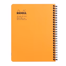 Rhodia 193428C writing notebook A5+ 80 sheets Orange