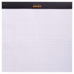 Rhodia 210209C writing notebook 80 sheets Black