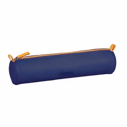 Rhodia 319008C, Soft pencil case, Leatherette, Blue, Monochromatic, Zipper, 215 mm