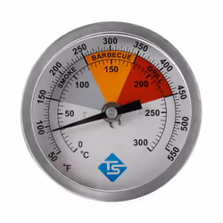 SW 0-300 Degree Celsius Stainless Steel BBQ Grill Thermometer Temperature Gauge