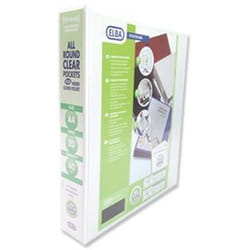 Elba 400008505 ring binder A4 White