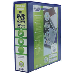 Elba 400008675 ring binder A4 Blue