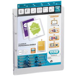 Elba 100201432 ring binder A4 Transparent