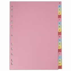 Elba A4 A-Z CARD DIVIDRS ASS