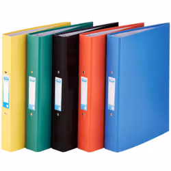 - Coloured paper on strong board with a quality finishing for a smart organisation; - Spine label for easy identification; - ...