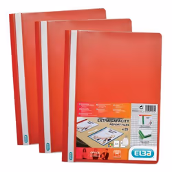Elba REPORT FILE A4 RED PK50