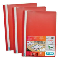 Elba REPORT FILE A4 RED PK50