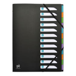 Oxford Memphis Presentation folder Polypropylene (PP) Black