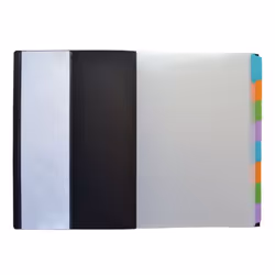 Oxford Memphis Presentation folder Polypropylene (PP) Black