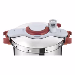 Tefal Clipsominut Perfetct 6L Red, Stainless steel