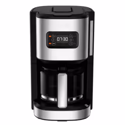 Krups Excellence KM480D, Drip coffee maker, 1.25 L, Ground coffee, Black, Stainless steel