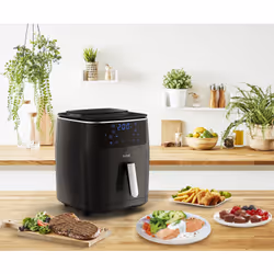 Tefal Easy Fry Grill & Steam FW2018 Single Stand-alone 1700 W Hot air fryer Black - Additional view 5