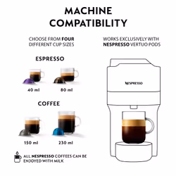 Krups Vertuo Pop XN920540 coffee maker Pod coffee machine 0.56 L