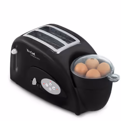 Tefal TT552842 toaster 2 slice(s) 1200 W Black