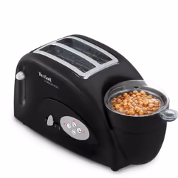 Tefal TT552842 toaster 2 slice(s) 1200 W Black