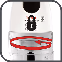 Tefal MB450B electric food chopper 0.5 L 500 W Transparent, White - Additional view 5