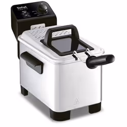 Tefal FR333040, Deep fryer, 1.2 kg, Metal, Stainless steel, Buttons, Stand-alone