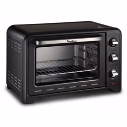 Moulinex OX484810, 39 L, Black, Rotary, Mechanical, 120 min, Power