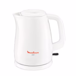 Moulinex BY150100, 1.5 L, 2400 W, White, Plastic, Overheat protection, Cordless