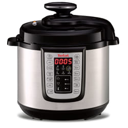Tefal FAST & DELICIOUS CY505E 6 L Black, Stainless steel 1100 W