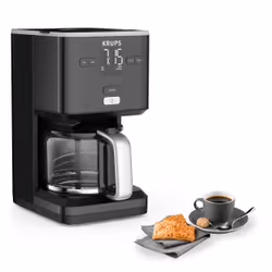 Krups Smart'n Light KM6008, Drip coffee maker, Ground coffee, 1000 W, Black
