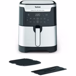 Tefal Easy Fry & Grill EY801D, Hot air fryer, 6.5 L, 1.5 kg, 8 person(s), Stainless steel, Touch