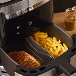 Tefal Easy Fry & Grill EY801D 6.5 L Stand-alone 1650 W Hot air fryer Stainless steel - Additional view 6