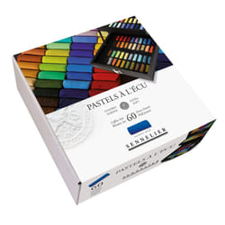 Sennelier Extra-Soft Pastel Half Stick Set  60 Count Pack of 1  Multi