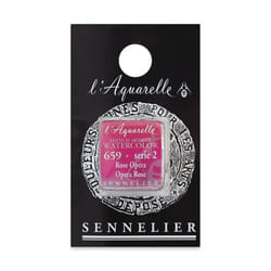 Sennelier French Artists' Watercolor  Half Pan  Opera Rose S2