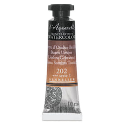 Sennelier l'Aquarelle Watercolor Tubes 10ml - Burnt Umber 10ml Tube
