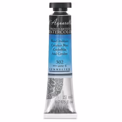 Sennelier French Artists' Watercolor 21ml Cerulean Blue S4