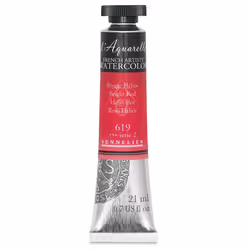 Sennelier French Artists' Watercolor  21ml  Bright Red S2