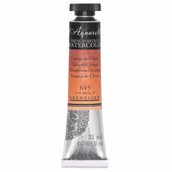 Sennelier French Artists' Watercolor 21ml Chinese Orange S3