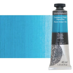Sennelier Artists Color Oil Paint  1.35 Fl Oz Pack of 1  Azure Blue S2