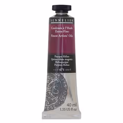 Sennelier Artists Color Oil Paint  1.35 Fl Oz Pack of 1  Quinacridone Magenta S4