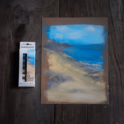 Sennelier Extra-Soft Half Pastel 6 Stick Set  6 Count Pack of 1  Seaside